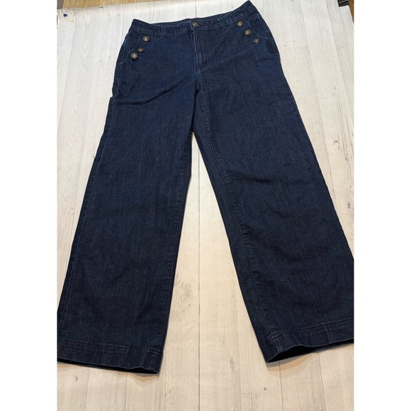 Rachel Zoe Denim - Rachel Zoe dark denim wide leg jeans women's size 8